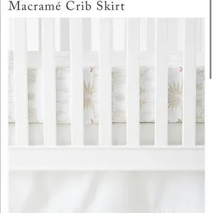 Bedding Serena And Lily Macram Crib Skirt Poshmark